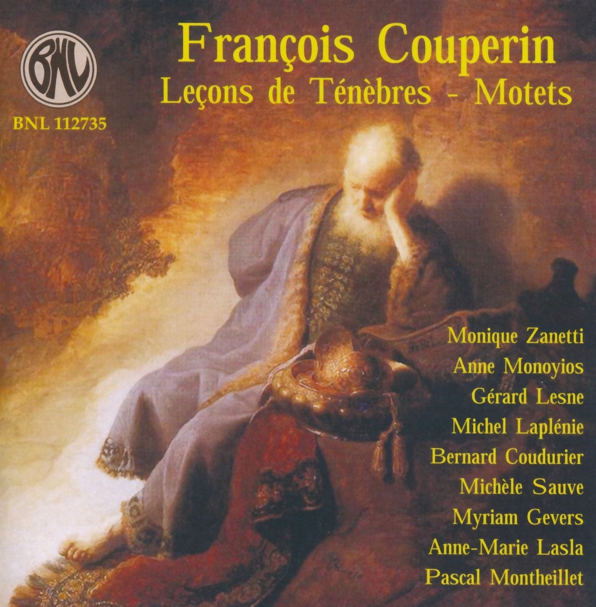 Lecons　Diverse:　Couperin:　Galileo　Music　Francois　Webshop:　de　Tenebres,　Motets